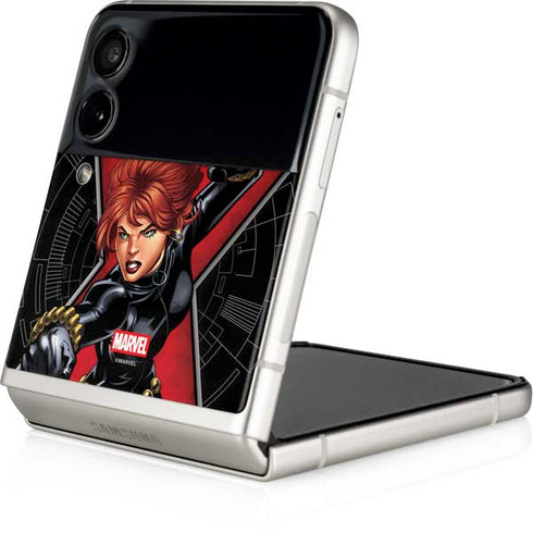 Marvel Black Widow Natasha Romanova Galaxy Z Flip3 5G Skin