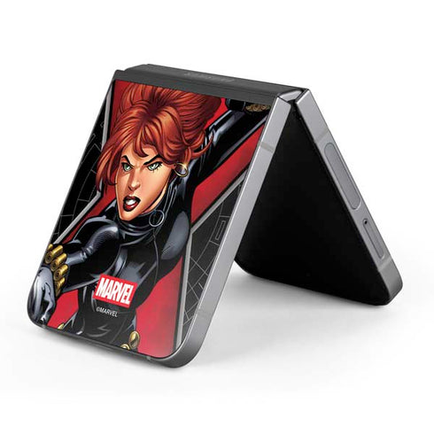 Marvel Black Widow Natasha Romanova Galaxy Z Flip6 Skin