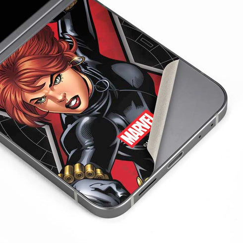 Marvel Black Widow Natasha Romanova Galaxy Z Flip6 Skin