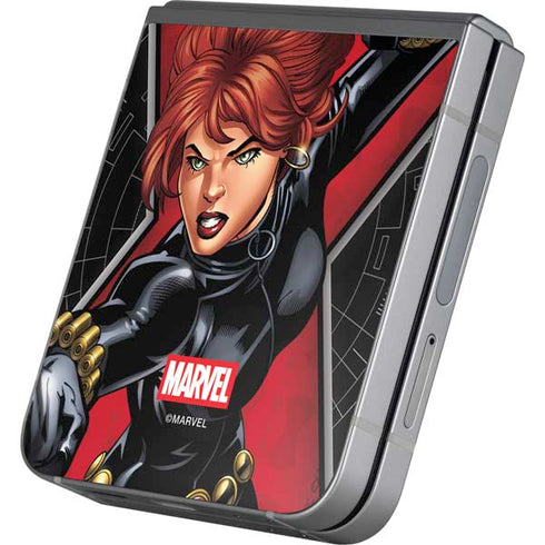 Marvel Black Widow Natasha Romanova Galaxy Z Flip6 Skin