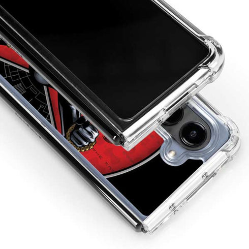 Marvel Black Widow Natasha Romanova Galaxy Z Fold5 5G Clear Case