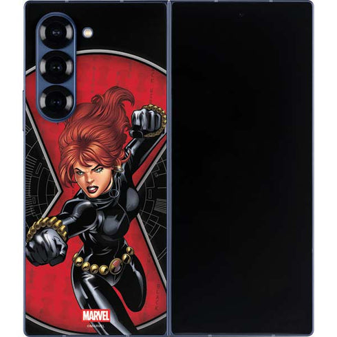 Marvel Black Widow Natasha Romanova Galaxy Z Fold6 Skin