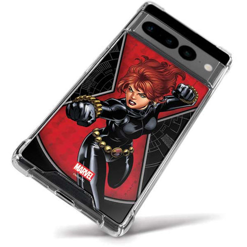 Marvel Black Widow Natasha Romanova Google Pixel 7 Pro Clear Case