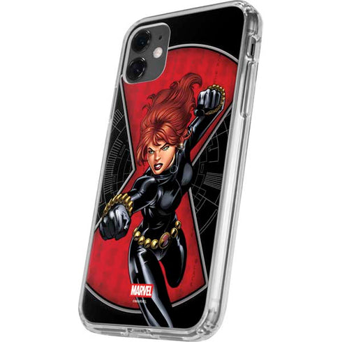 Marvel Black Widow Natasha Romanova iPhone 11 Clear Case