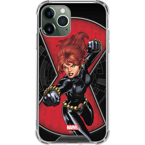 Marvel Black Widow Natasha Romanova iPhone 11 Pro Max Clear Case