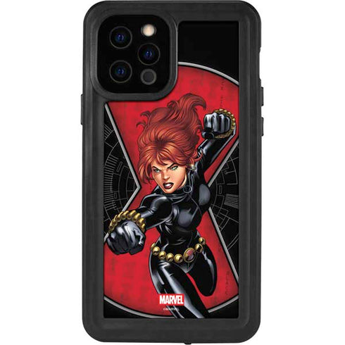 Marvel Black Widow Natasha Romanova iPhone 12 Pro Waterproof Case