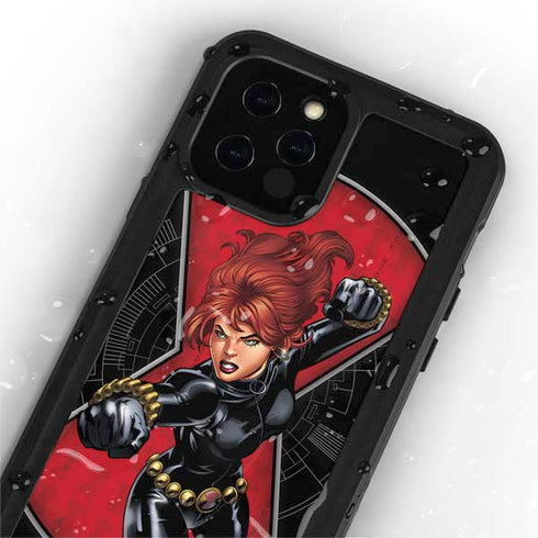 Marvel Black Widow Natasha Romanova iPhone 12 Pro Waterproof Case