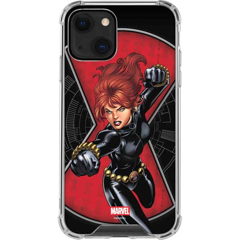 Marvel Black Widow Natasha Romanova iPhone 13 Mini Clear Case
