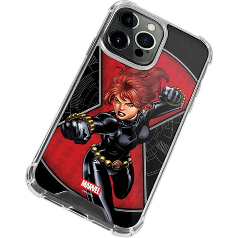 Marvel Black Widow Natasha Romanova iPhone 13 Pro Clear Case