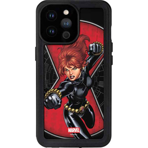 Marvel Black Widow Natasha Romanova iPhone 14 Pro Max Waterproof Case
