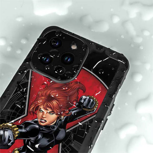 Marvel Black Widow Natasha Romanova iPhone 14 Pro Max Waterproof Case