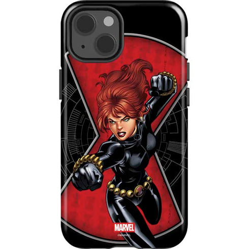 Marvel Black Widow Natasha Romanova iPhone 15 Plus Impact Case
