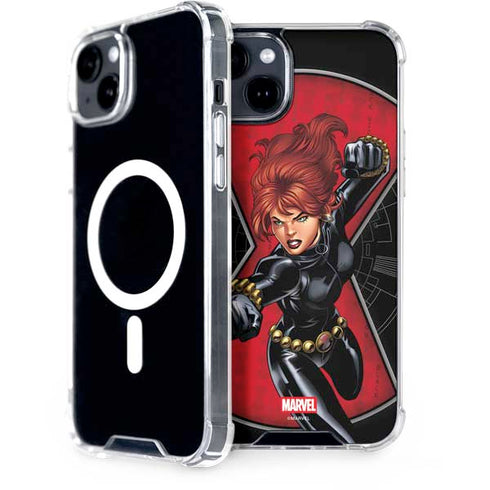 Marvel Black Widow Natasha Romanova iPhone 15 Plus MagSafe Case