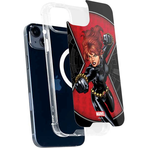 Marvel Black Widow Natasha Romanova iPhone 15 Plus MagSafe Case