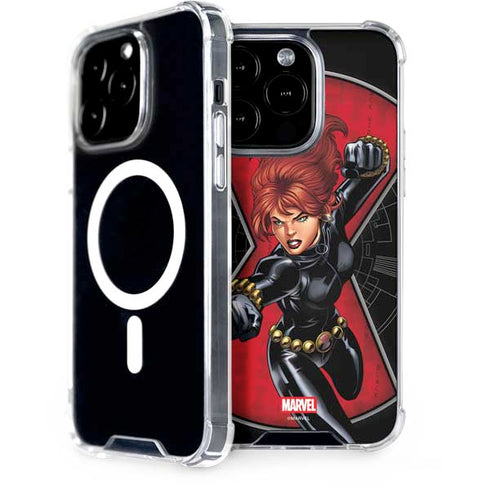 Marvel Black Widow Natasha Romanova iPhone 15 Pro MagSafe Case