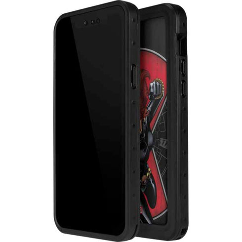 Marvel Black Widow Natasha Romanova iPhone 15 Pro Waterproof Case