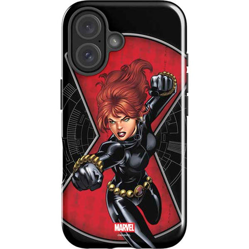 Marvel Black Widow Natasha Romanova iPhone 16 Plus Impact Case