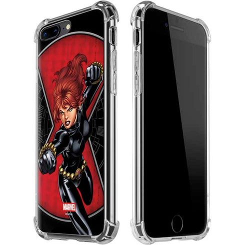 Marvel Black Widow Natasha Romanova iPhone 7/8 Plus Clear Case
