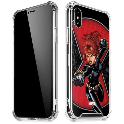 Marvel Black Widow Natasha Romanova iPhone X/XS Clear Case