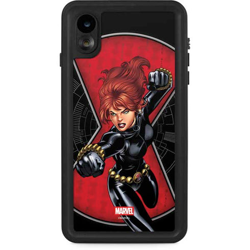 Marvel Black Widow Natasha Romanova iPhone XR Waterproof Case