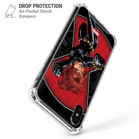 Marvel Black Widow Natasha Romanova iPhone XS Max Clear Case