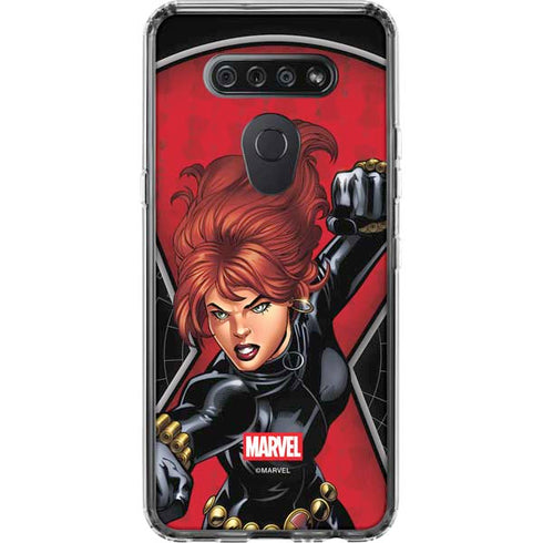 Marvel Black Widow Natasha Romanova LG K51/Q51 Clear Case