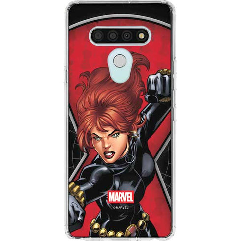 Marvel Black Widow Natasha Romanova LG Stylo 6 Clear Case