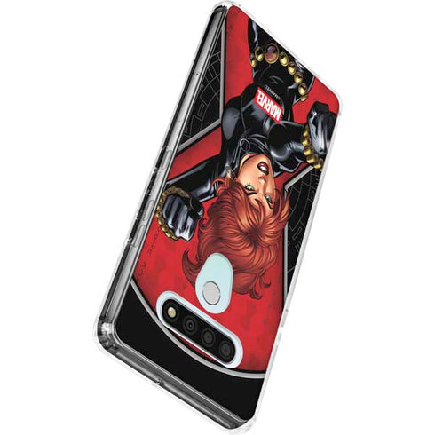 Marvel Black Widow Natasha Romanova LG Stylo 6 Clear Case