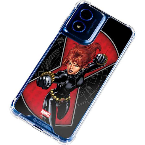 Marvel Black Widow Natasha Romanova Moto G 5G (2024) Clear Case