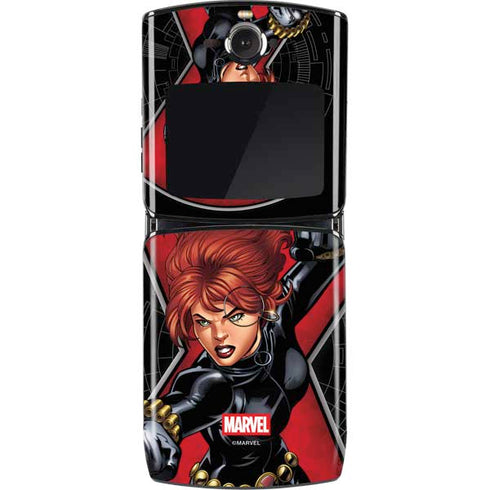 Marvel Black Widow Natasha Romanova Motorola RAZR Skin