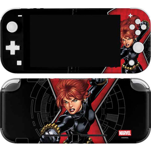 Marvel Black Widow Natasha Romanova Nintendo Switch Lite Skin