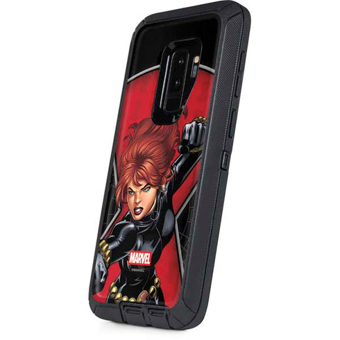 Marvel Black Widow Natasha Romanova Otterbox Defender Galaxy Skin