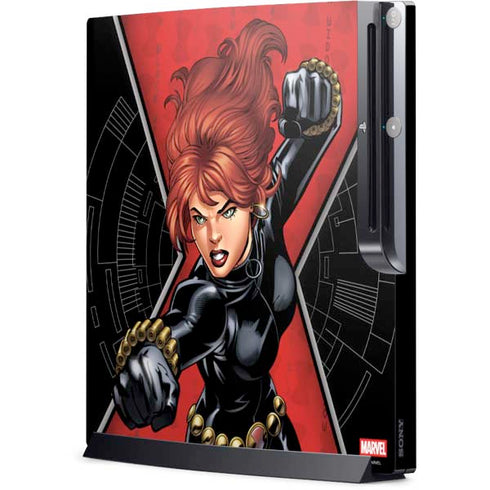 Marvel Black Widow Natasha Romanova Playstation 3 & PS3 Slim Skin