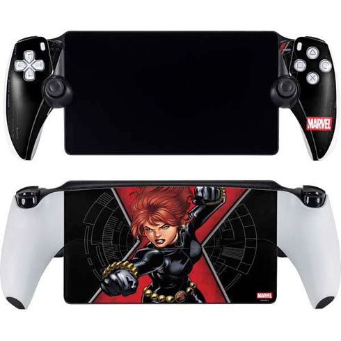 Marvel Black Widow Natasha Romanova PlayStation Portal Remote Player Skin