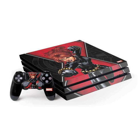 Marvel Black Widow Natasha Romanova PlayStation PS4 Skins