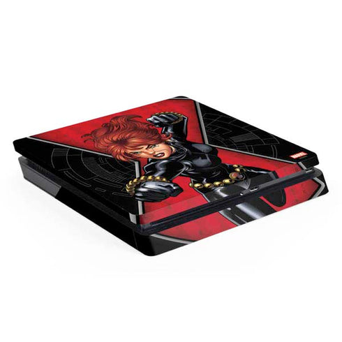 Marvel Black Widow Natasha Romanova PS4 Slim Skin