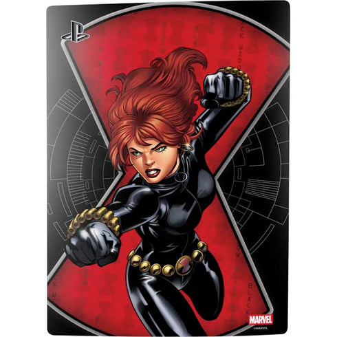Marvel Black Widow Natasha Romanova PS5 Digital Edition Console Skin