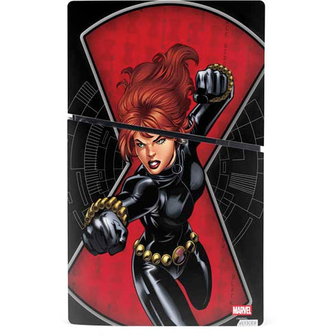 Marvel Black Widow Natasha Romanova PS5 Slim Digital Edition Bundle Skin