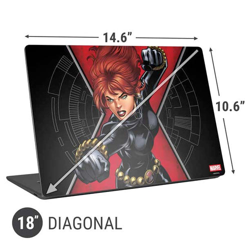 Marvel Black Widow Natasha Romanova Universal Laptop 18in (14.6 x 10.6in) Skin