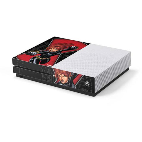 Marvel Black Widow Natasha Romanova Xbox One S Console Skin