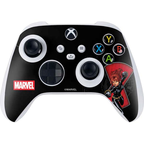 Marvel Black Widow Natasha Romanova Xbox Series S Controller Skin