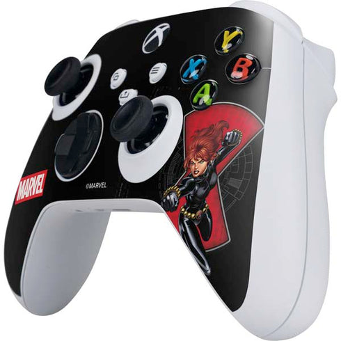 Marvel Black Widow Natasha Romanova Xbox Series S Controller Skin