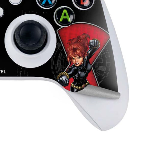 Marvel Black Widow Natasha Romanova Xbox Series S Controller Skin