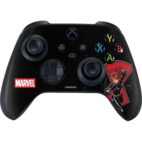 Marvel Black Widow Natasha Romanova Xbox Series X Controller Skin