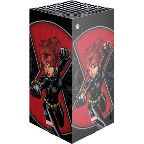 Marvel Black Widow Natasha Romanova XBox Series X Digital Edition Console Skin