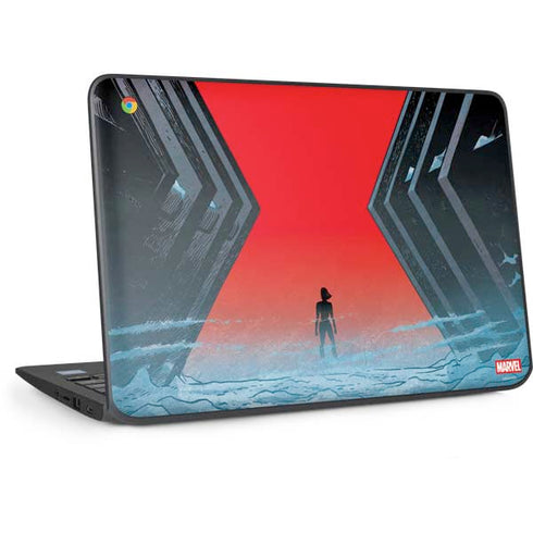 Marvel Black Widow No More Secrets HP Chromebook Skin