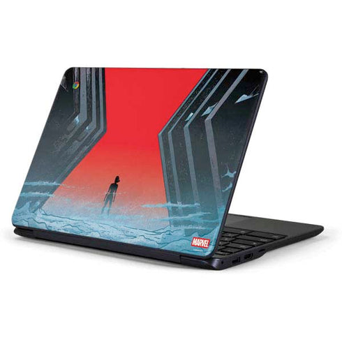 Marvel Black Widow No More Secrets Samsung Chromebook Skin