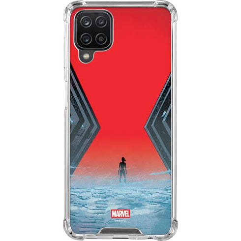 Marvel Black Widow No More Secrets Galaxy A12 Clear Case
