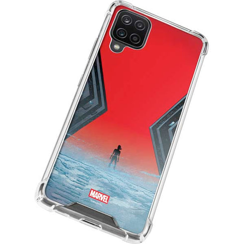 Marvel Black Widow No More Secrets Galaxy A12 Clear Case