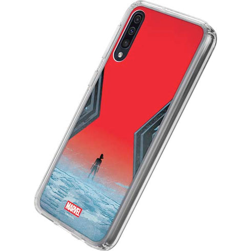 Marvel Black Widow No More Secrets Galaxy A50 Clear Case